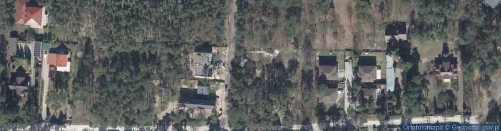 Zdjęcie satelitarne Skośna ul.