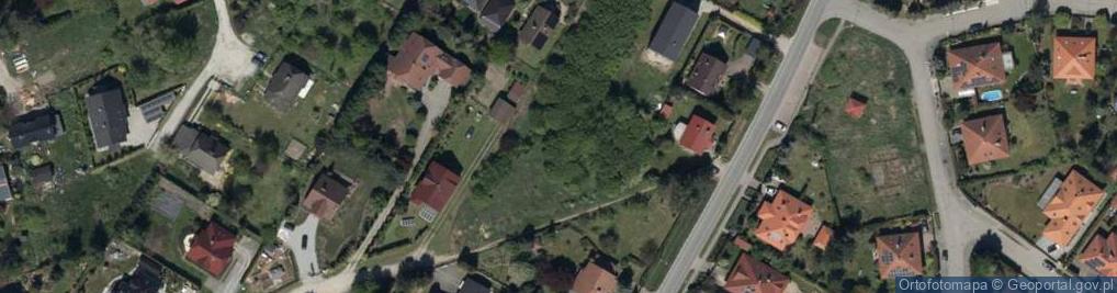 Zdjęcie satelitarne Skośna ul.