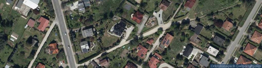 Zdjęcie satelitarne Skośna ul.
