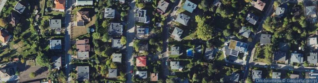 Zdjęcie satelitarne Skowronków ul.