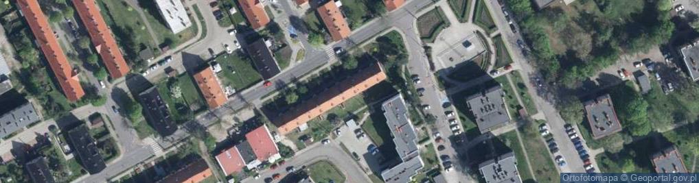 Zdjęcie satelitarne Skargi Piotra, ks. ul.