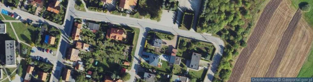 Zdjęcie satelitarne Skrajna ul.