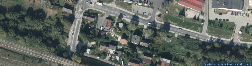 Zdjęcie satelitarne Skrajna ul.
