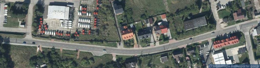 Zdjęcie satelitarne Skrajna ul.