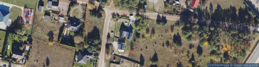 Zdjęcie satelitarne Skośna ul.