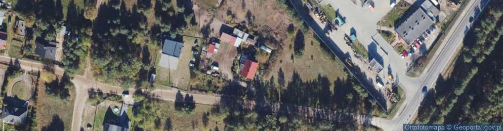 Zdjęcie satelitarne Skośna ul.
