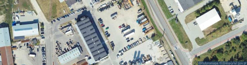 Zdjęcie satelitarne Składowa ul.