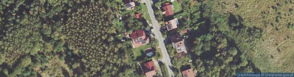 Zdjęcie satelitarne Skowronków ul.