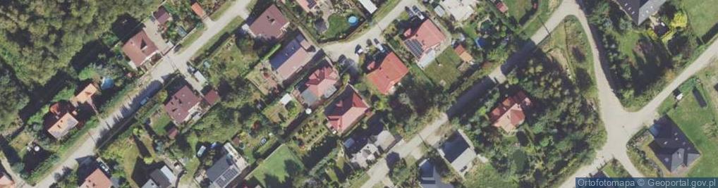 Zdjęcie satelitarne Skowronków ul.