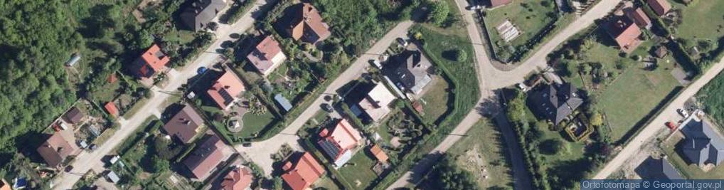 Zdjęcie satelitarne Skowronków ul.