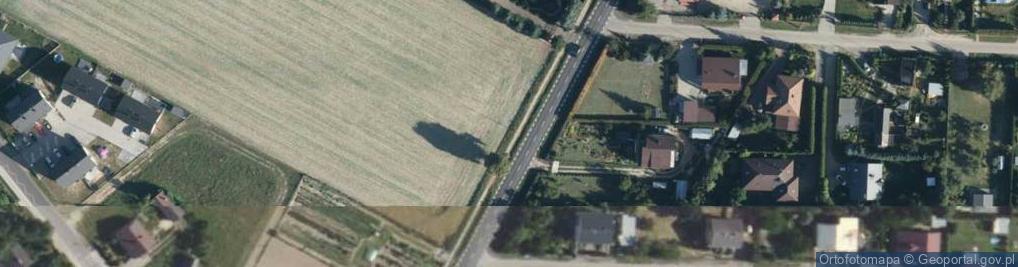 Zdjęcie satelitarne Skierniewicka ul.