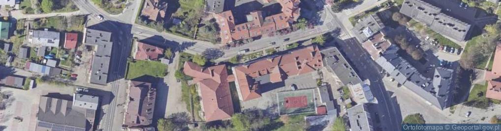 Zdjęcie satelitarne Skargi Piotra, ks. ul.