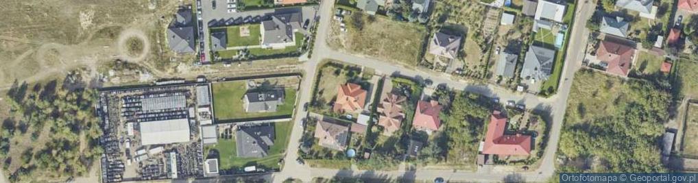 Zdjęcie satelitarne Skrzydlata ul.