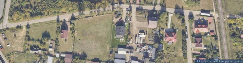Zdjęcie satelitarne Składowa ul.