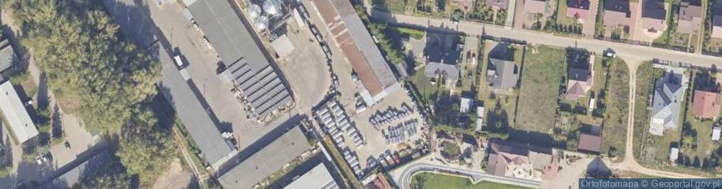 Zdjęcie satelitarne Składowa ul.