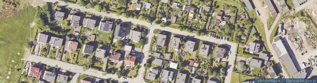 Zdjęcie satelitarne Skowronków ul.