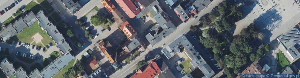 Zdjęcie satelitarne Skłodowskiej-Curie Marii ul.