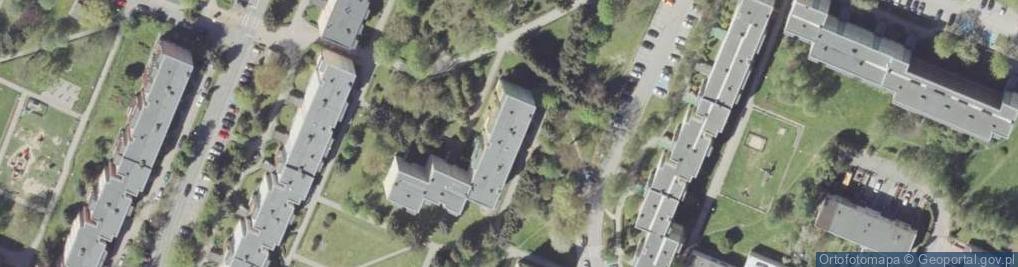 Zdjęcie satelitarne Skarbka ul.
