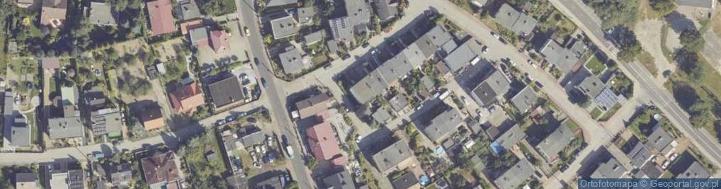 Zdjęcie satelitarne Skryta ul.