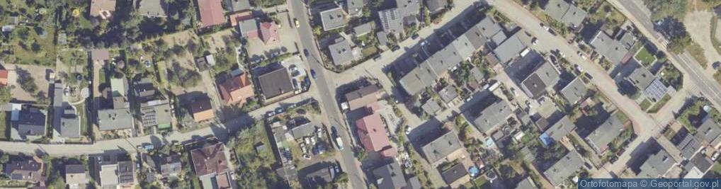Zdjęcie satelitarne Skryta ul.