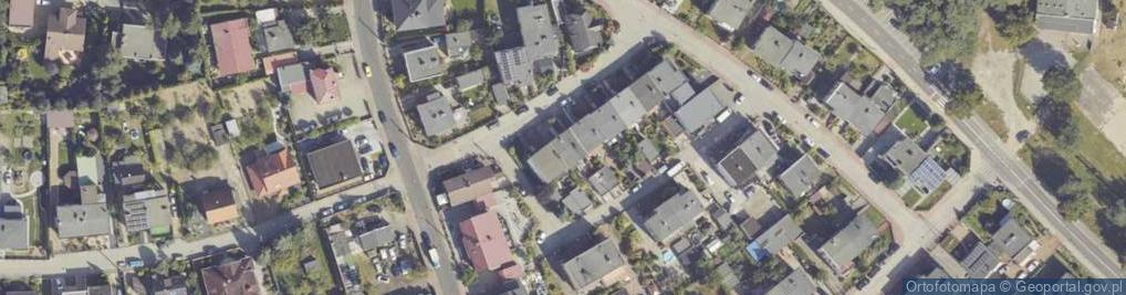 Zdjęcie satelitarne Skryta ul.