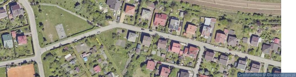 Zdjęcie satelitarne Skalników ul.