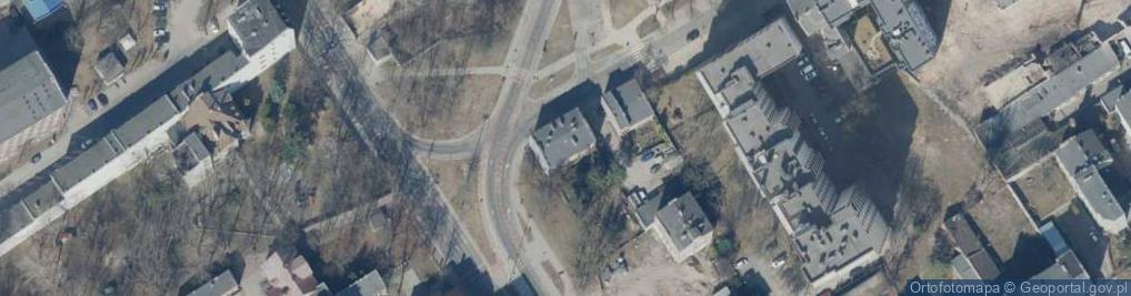 Zdjęcie satelitarne Skłodowskiej-Curie Marii ul.