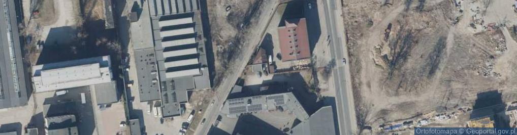 Zdjęcie satelitarne Skrzywana Stefana, inż. ul.