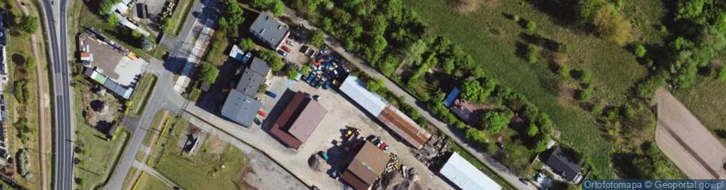 Zdjęcie satelitarne Składowa ul.