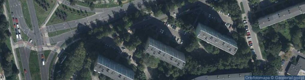 Zdjęcie satelitarne Skrzetuskiego ul.