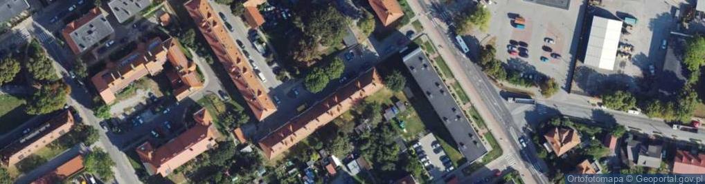 Zdjęcie satelitarne Skłodowskiej-Curie Marii ul.