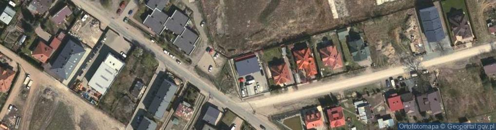 Zdjęcie satelitarne Skowronia ul.