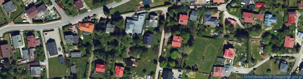 Zdjęcie satelitarne Skowronków ul.