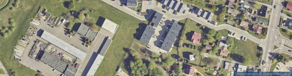 Zdjęcie satelitarne Skrzydlata ul.