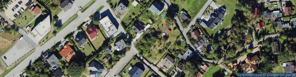 Zdjęcie satelitarne Skośna ul.