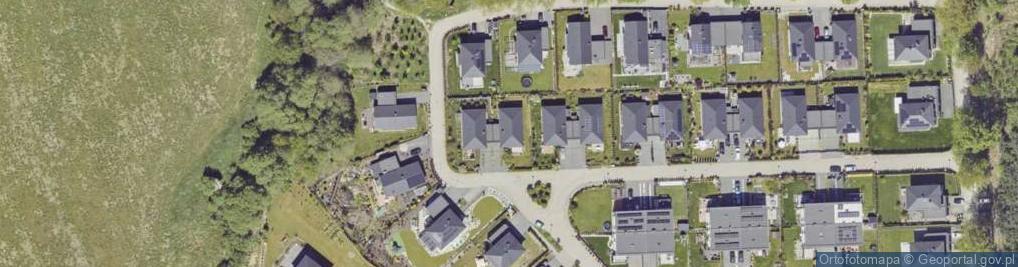 Zdjęcie satelitarne Skowronków ul.