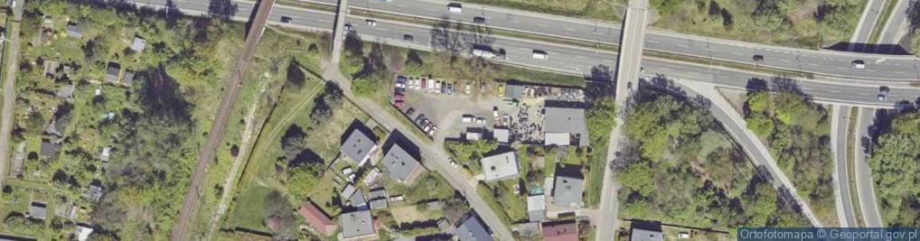 Zdjęcie satelitarne Skrajna ul.