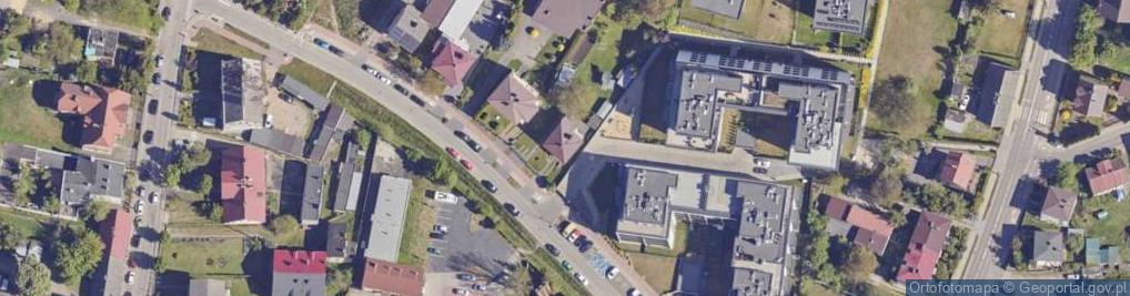 Zdjęcie satelitarne Skargi Piotra, ks. ul.