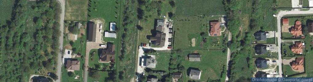 Zdjęcie satelitarne Skrzyszów ul.