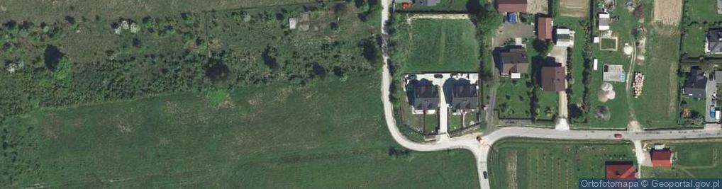 Zdjęcie satelitarne Skrzyszów ul.