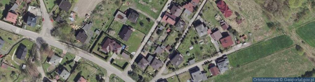 Zdjęcie satelitarne Skowronków ul.