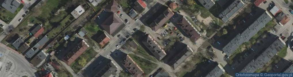 Zdjęcie satelitarne Skłodowskiej-Curie Marii ul.