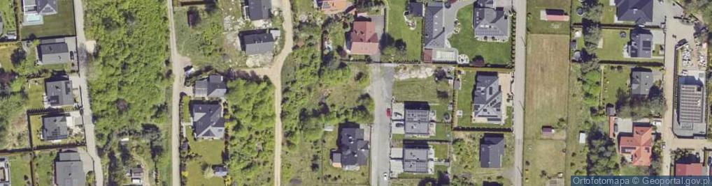 Zdjęcie satelitarne Skowronków ul.