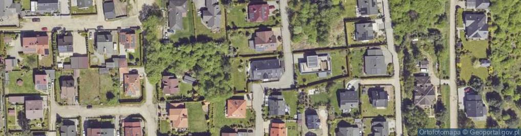 Zdjęcie satelitarne Skowronków ul.