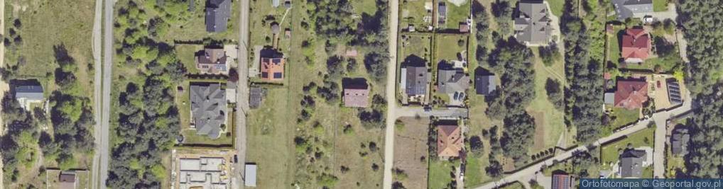 Zdjęcie satelitarne Skowronków ul.