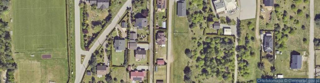 Zdjęcie satelitarne Skowronków ul.