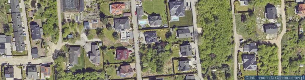 Zdjęcie satelitarne Skowronków ul.