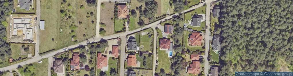 Zdjęcie satelitarne Skowronków ul.
