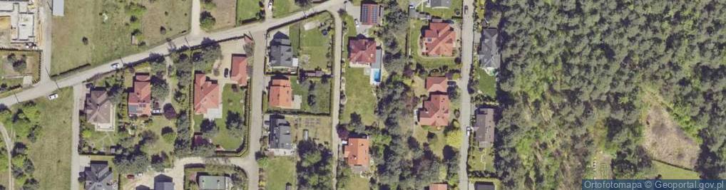 Zdjęcie satelitarne Skowronków ul.