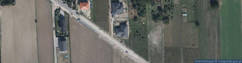 Zdjęcie satelitarne Skośna ul.